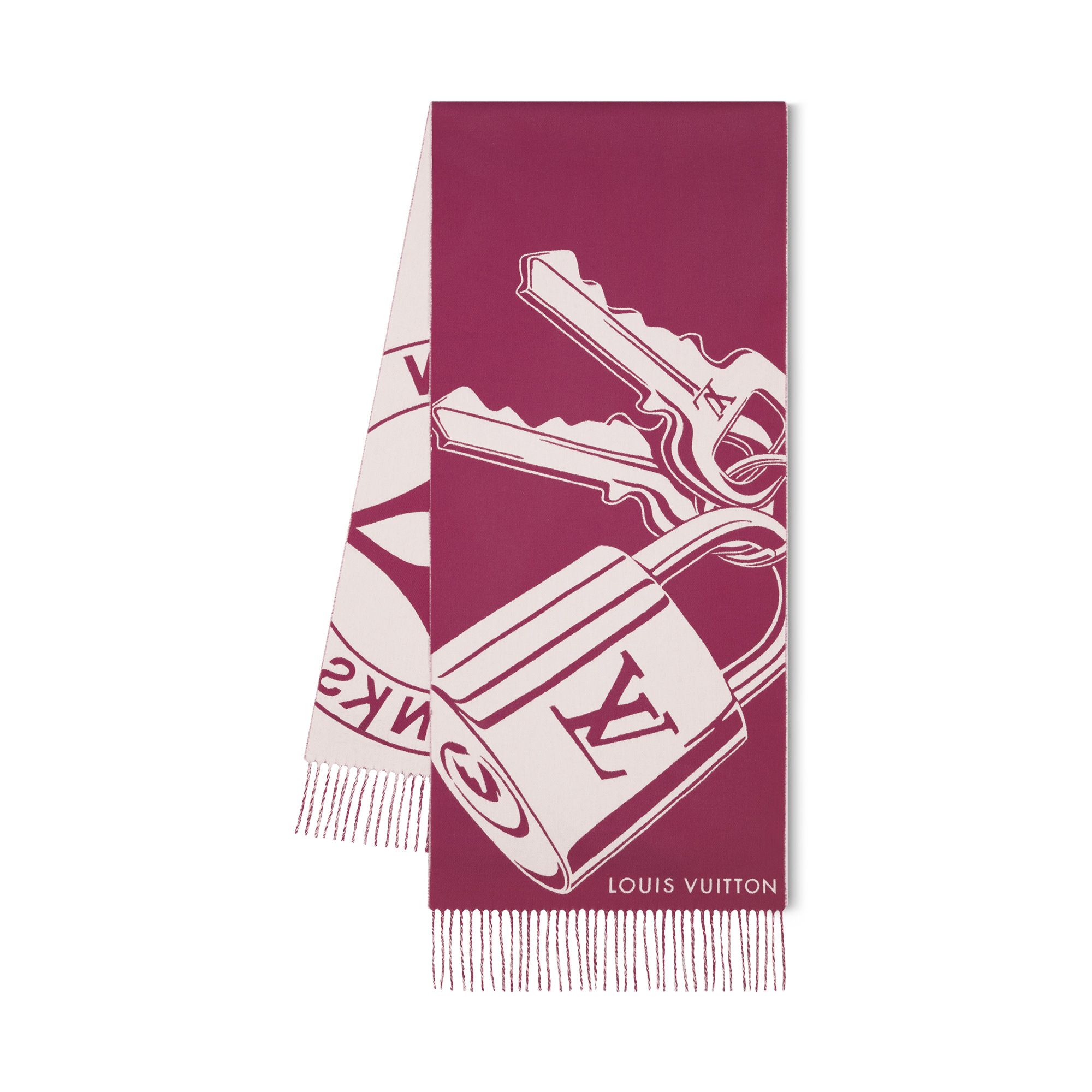 Lock And Keys Scarf S00 - Accessories M96824 | LOUIS VUITTON